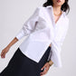 RuchedReady® Riley Relaxed Cotton Button Down Shirt