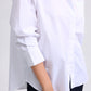 RuchedReady® Riley Relaxed Cotton Button Down Shirt