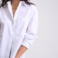 RuchedReady® Riley Relaxed Cotton Button Down Shirt