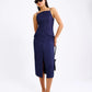 Azalea Straight Neck Column Midaxi Dress