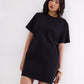 Hyacinth Round Neck A-line Mini Dress