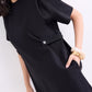 Hyacinth Round Neck A-line Mini Dress