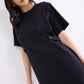 Hyacinth Round Neck A-line Mini Dress