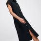 Lian Button Down Column Midaxi Dress