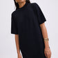 Knit Round Neck Shift Mini Dress