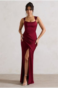 Bold Burgundy Party Gown By Belleci image 7