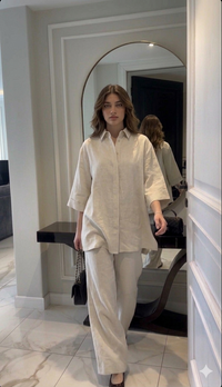 Belleci Premium Linen Co-ord Set – Relaxed Elegance image 3