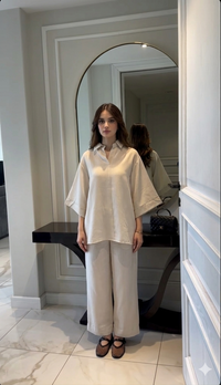 Belleci Premium Linen Co-ord Set – Relaxed Elegance image 1