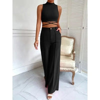Noir Cut-Out Co-Ord Set By Belleci image 1