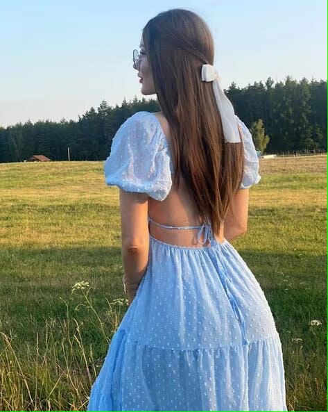 Soft Sky Tiered Midi By Belleci